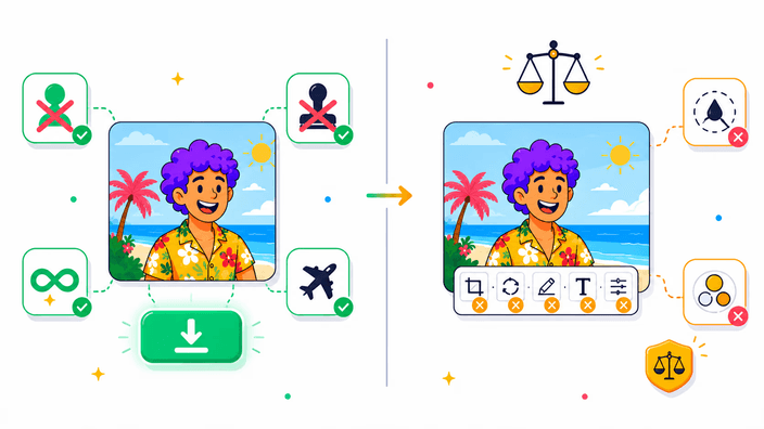 What this compress image tool is and is not