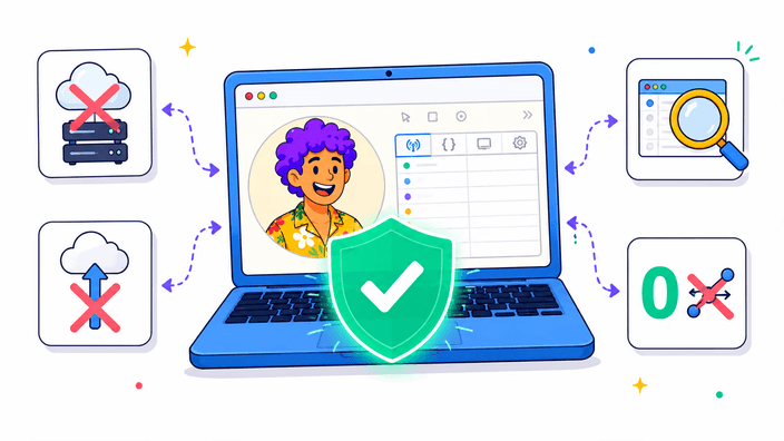 How privacy works on this free online compress image tool