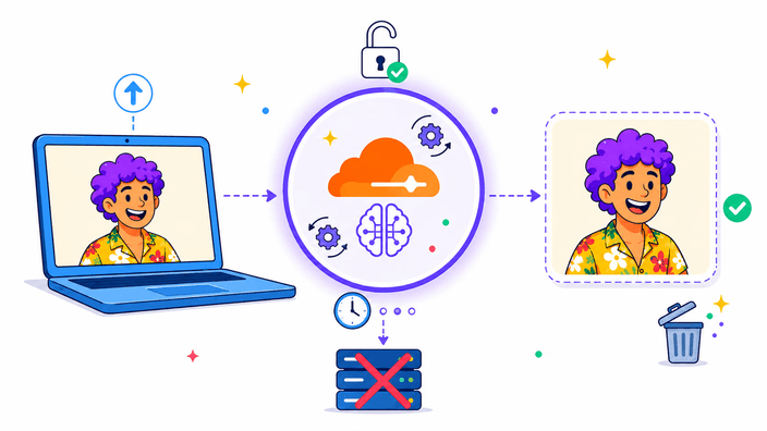 Honest privacy: what happens to your image when you upload